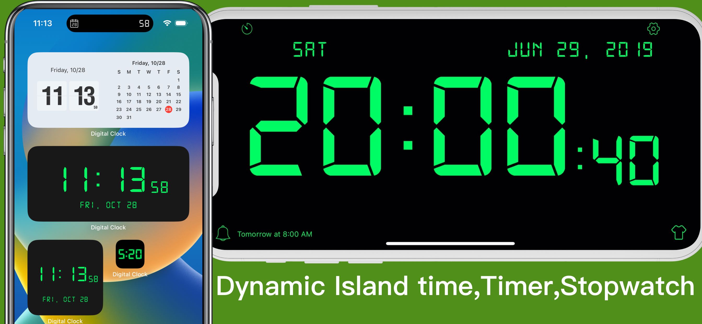 Digital Clock - Bedside Alarm Preview